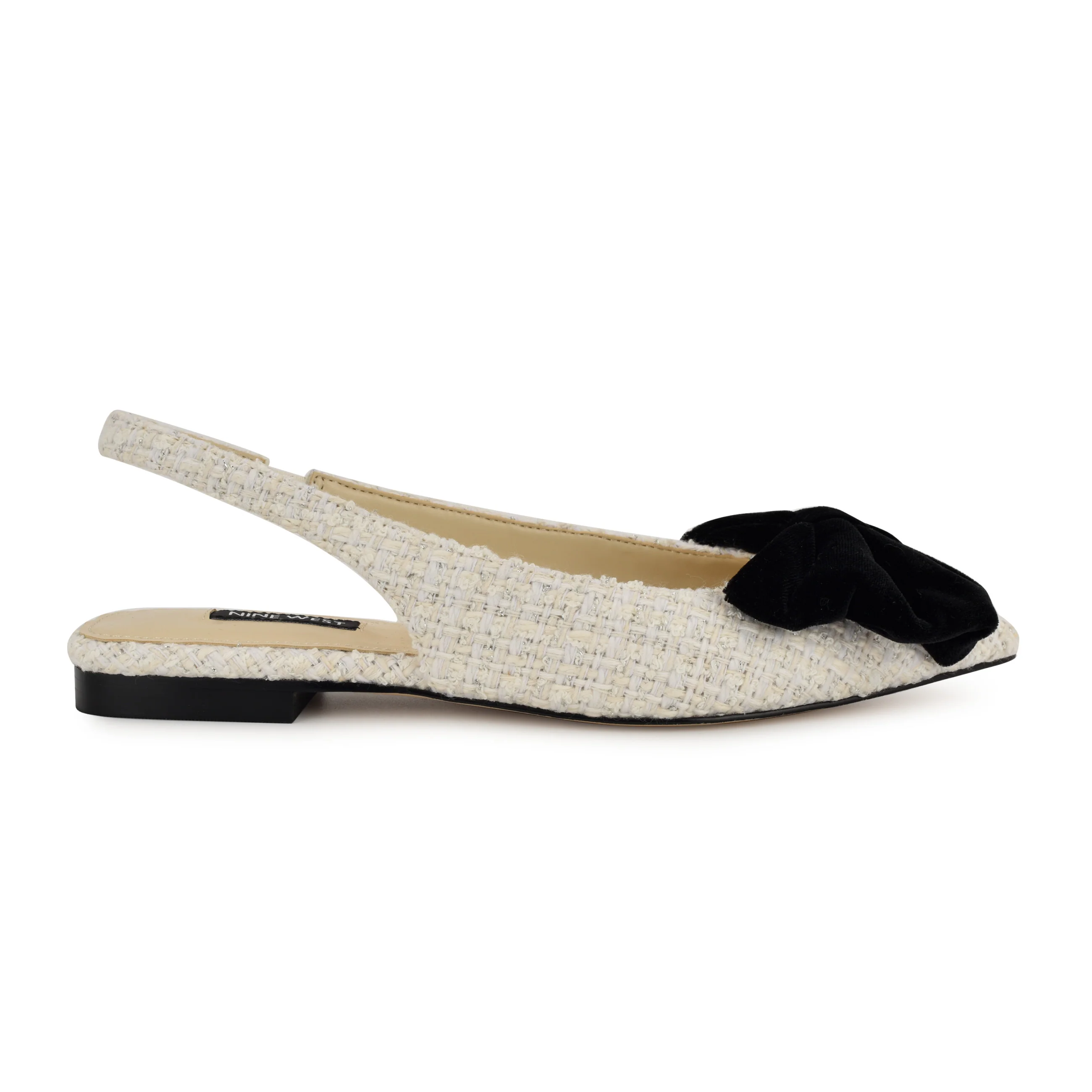 Junnie Bow Slingback Flats 1 Junnie Bow Slingback Flats