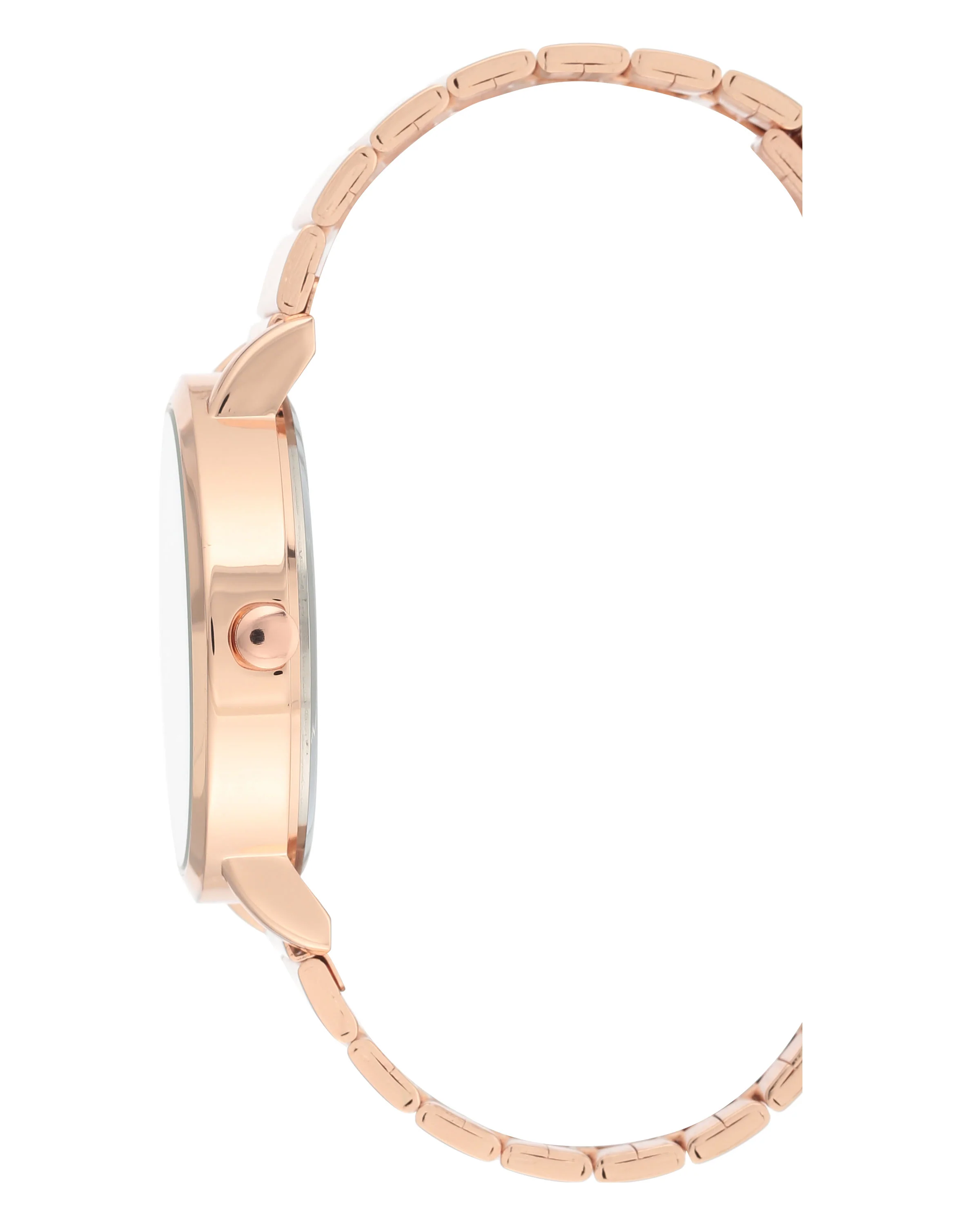 Crystal Accented Stainless Steel Bracelet Watch 6 Crystal Accented Stainless Steel Bracelet Watch