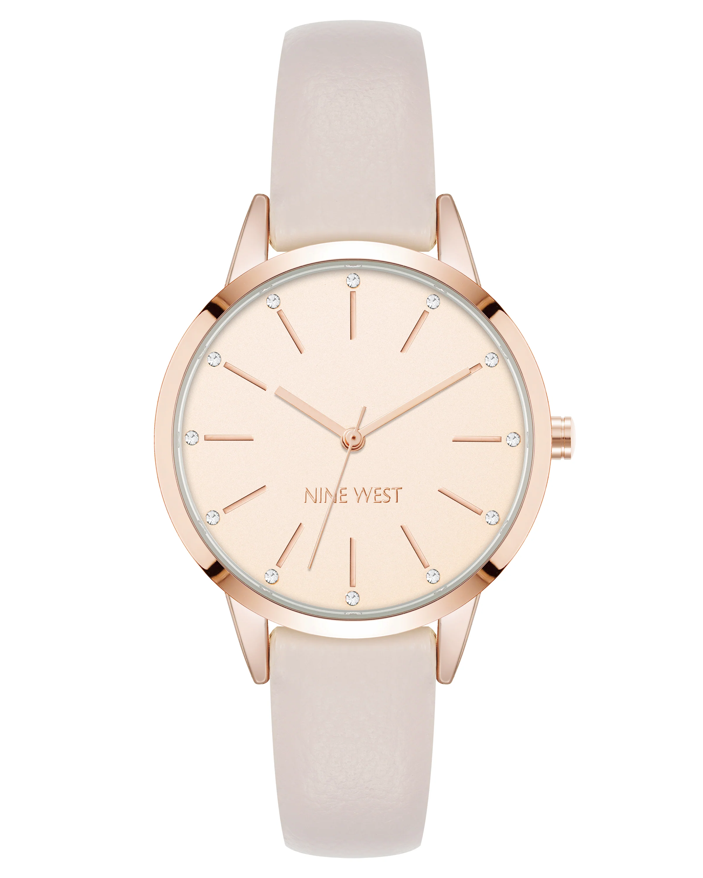 Crystal Accented Strap Watch