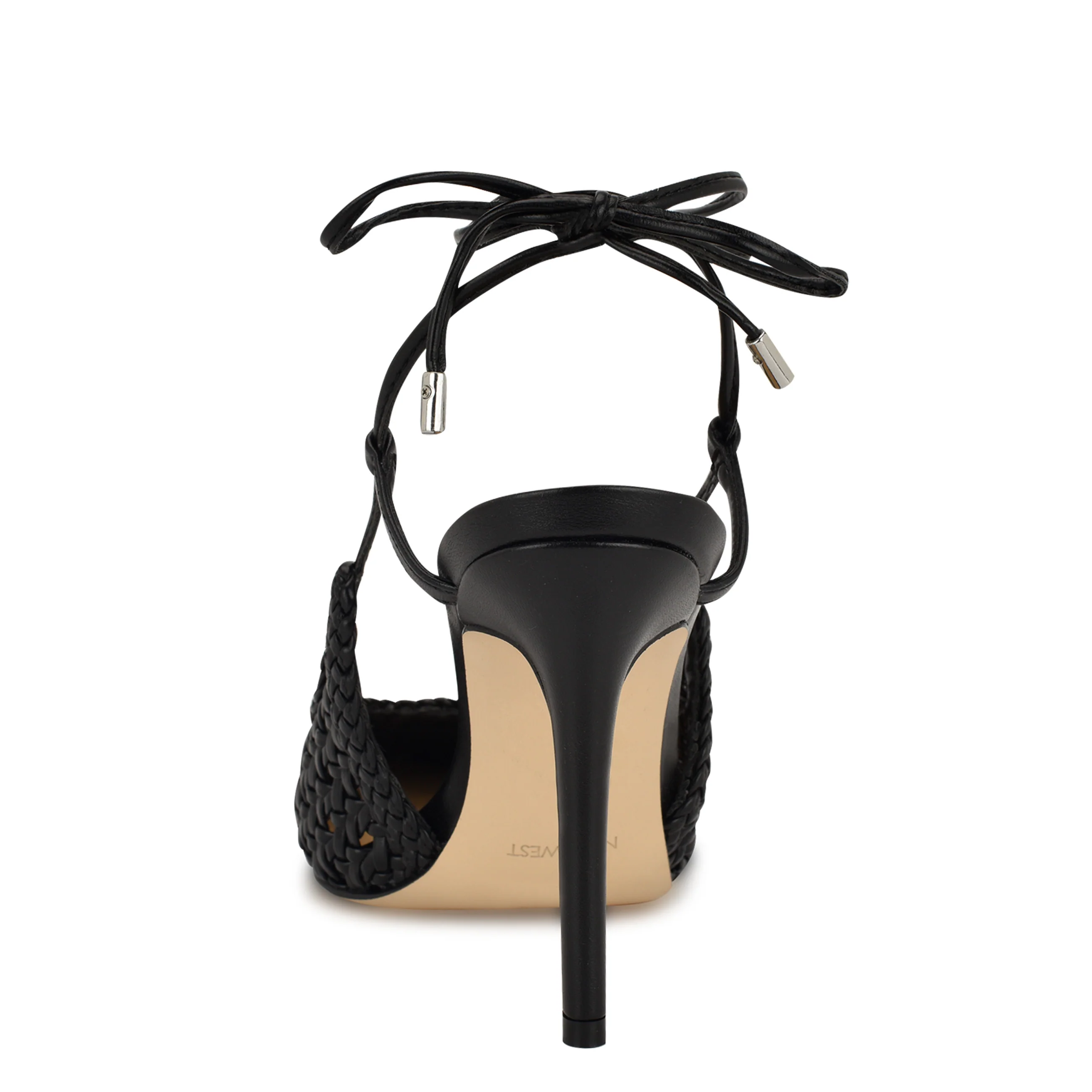 Fessla Woven Ankle Wrap Pumps 9 Fessla Woven Ankle Wrap Pumps